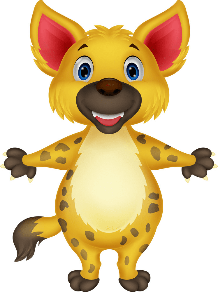 Cute Hyena Clipart Png Images