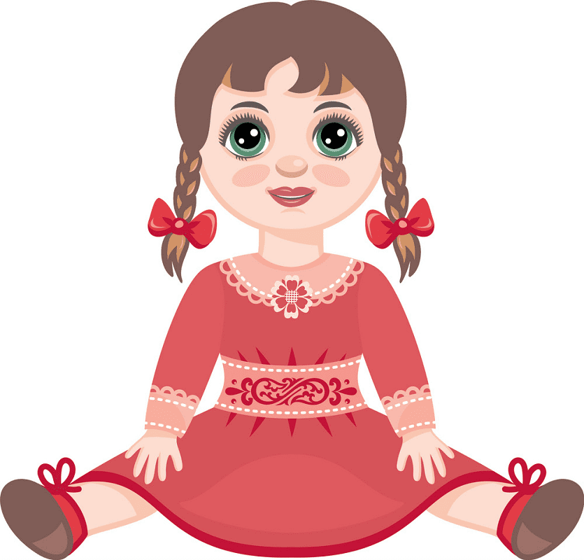 Doll Clipart Png Image