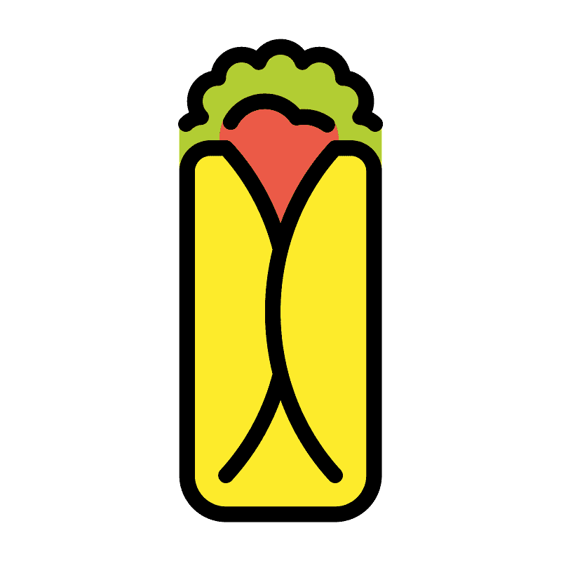 Download Burrito Clipart Transparent
