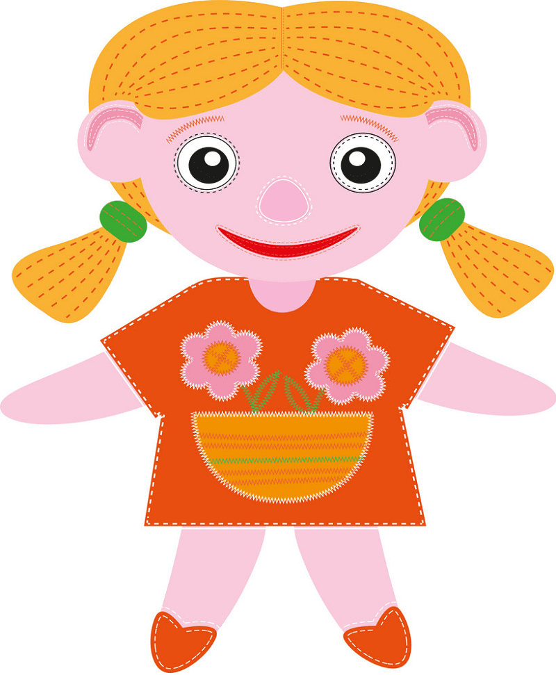 Free Doll Clipart Image
