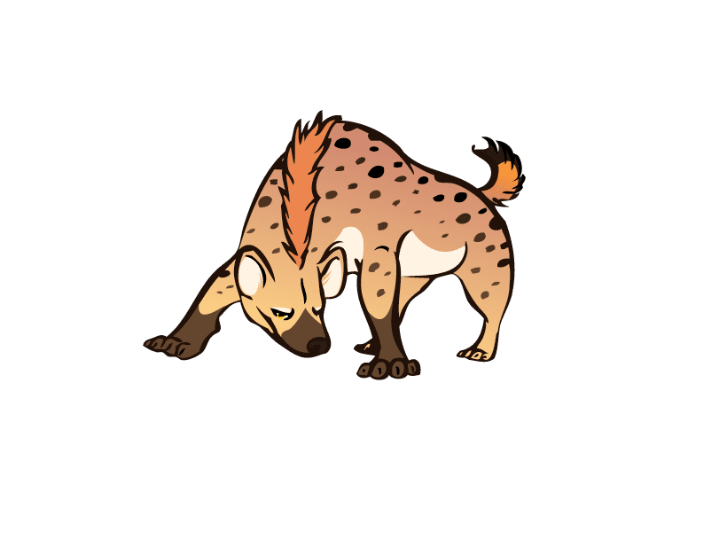 Free Hyena Clipart Picture