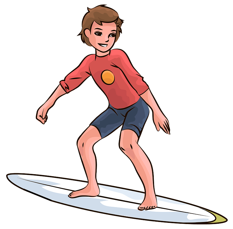 Free Surfing Clipart Transparent