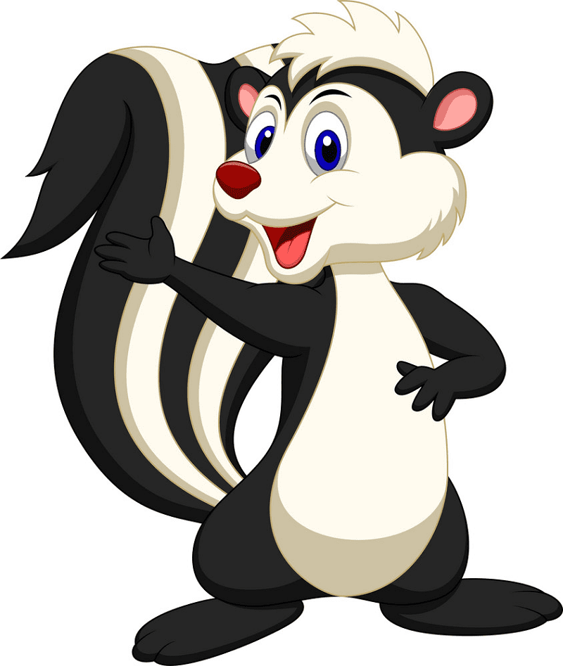 Skunk Clipart For Free