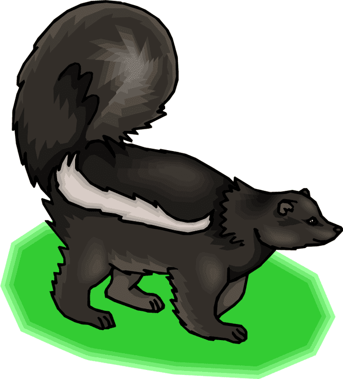 Skunk Clipart Free 9