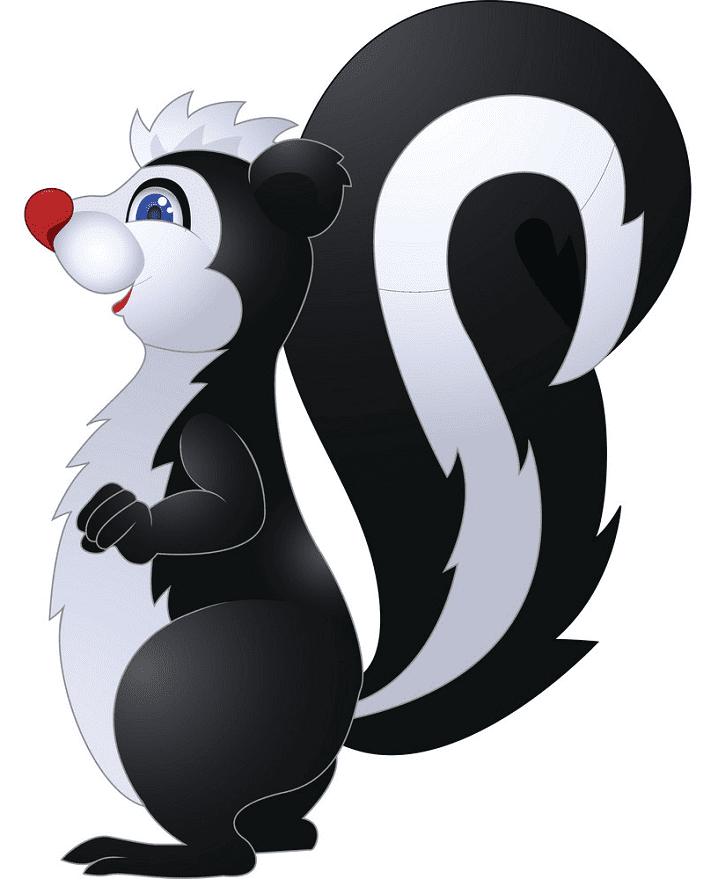 Skunk Clipart Free Picture