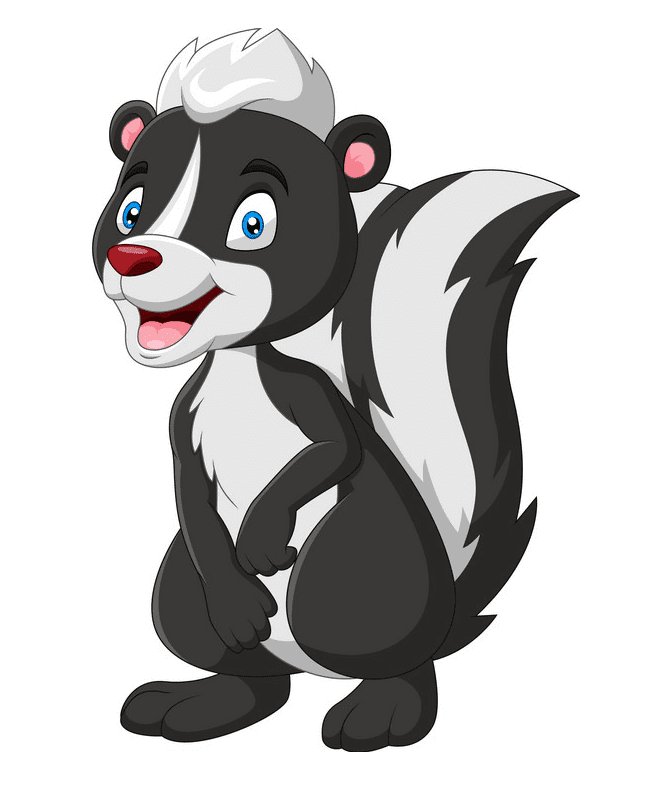 Skunk Clipart Png Free
