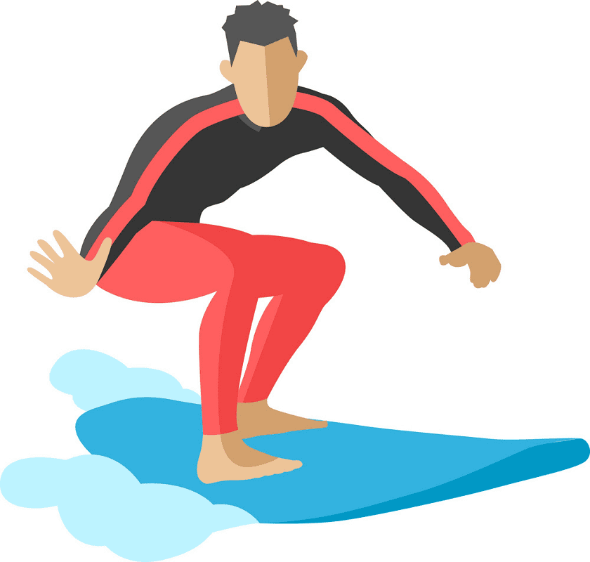 Surfing Clipart Png Free