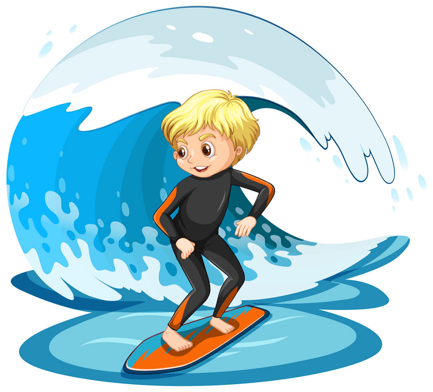 Surfing Clipart Png Picture