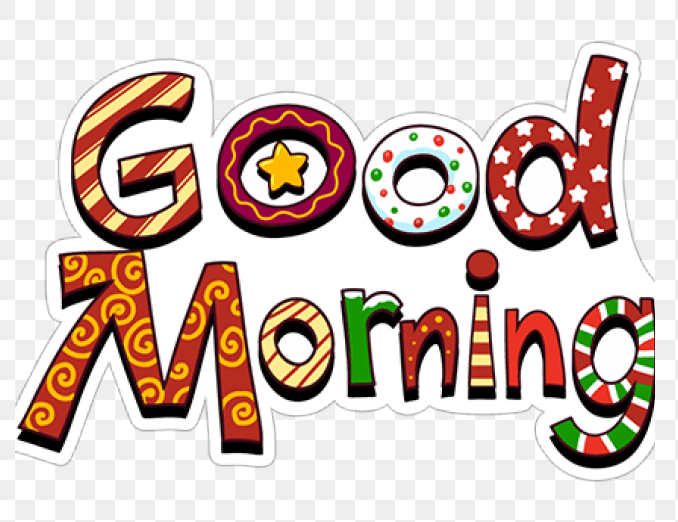 Clipart Good Morning Png Images