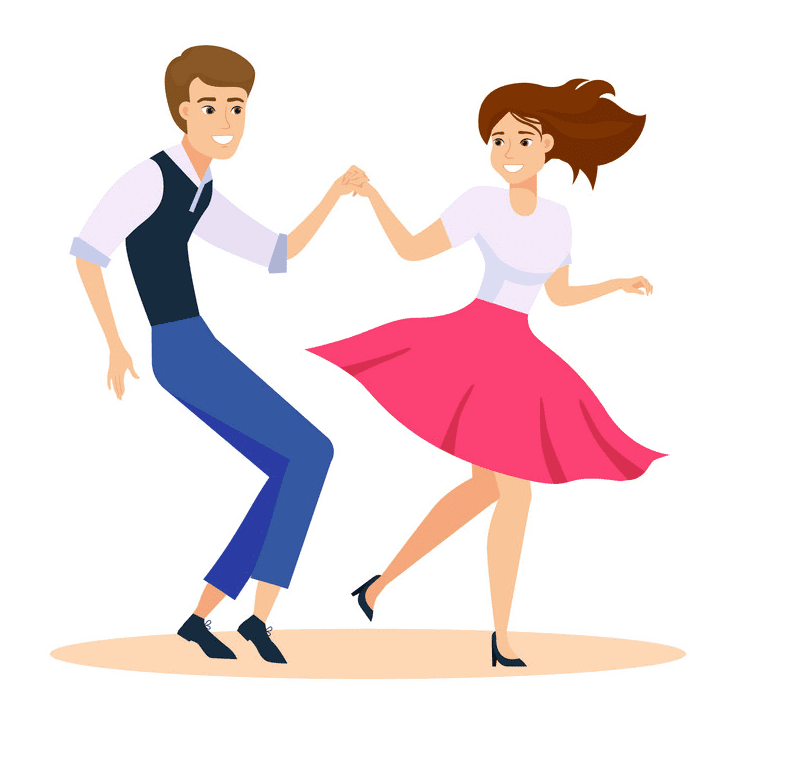 Couple Dancing Clipart