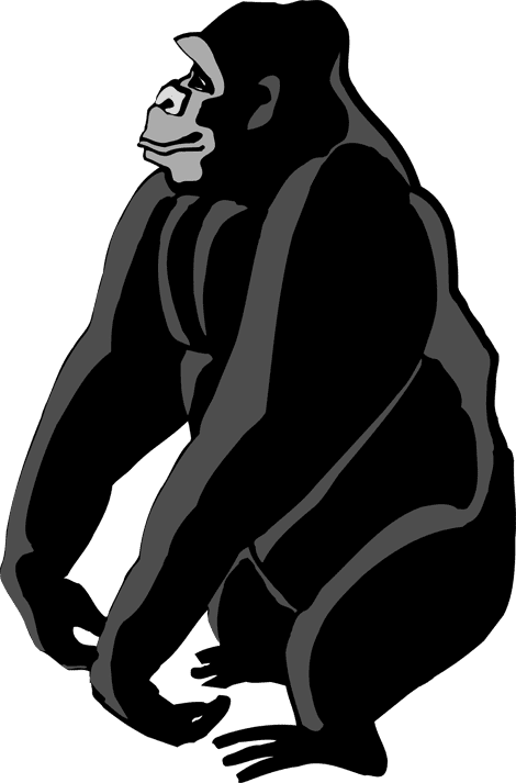 Free Download Gorilla Clipart