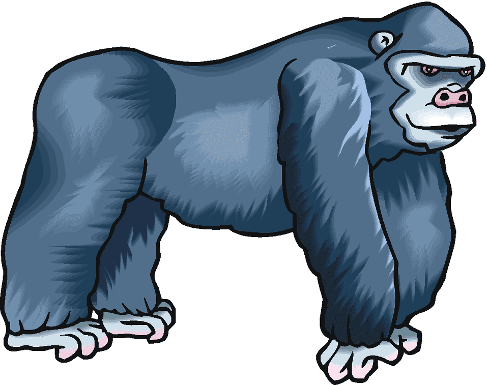 Free Gorilla Clipart Png