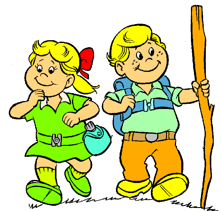 Free Hiking Clipart Pictures