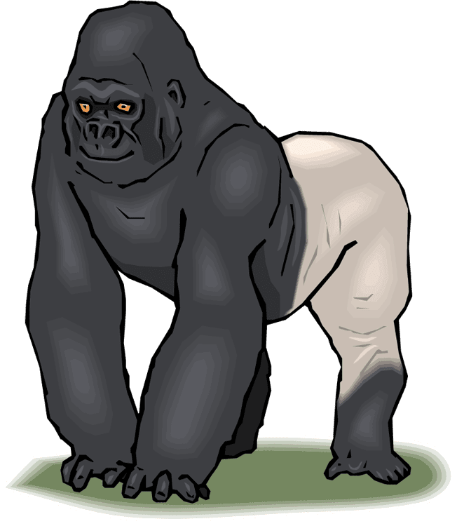 Free Image Clipart Gorilla