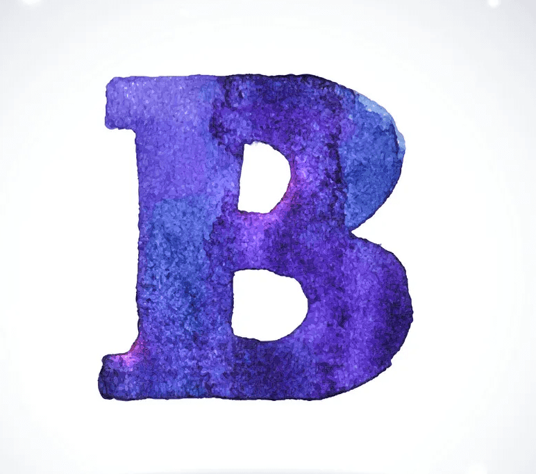 Free Letter B Clipart Image