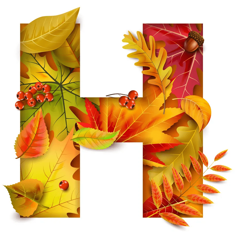 Free Letter H Clipart Picture