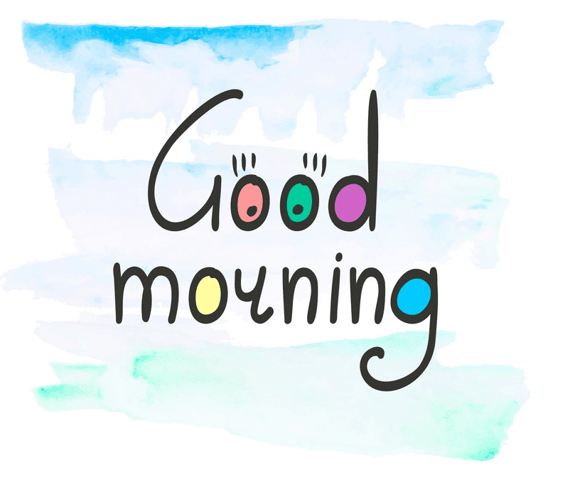 Good Morning Clip Art Image