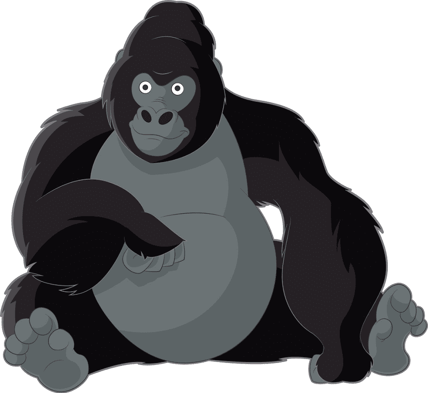 Gorilla Clipart Png Free