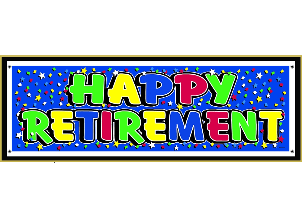 Happy Retirement Clipart Png Free