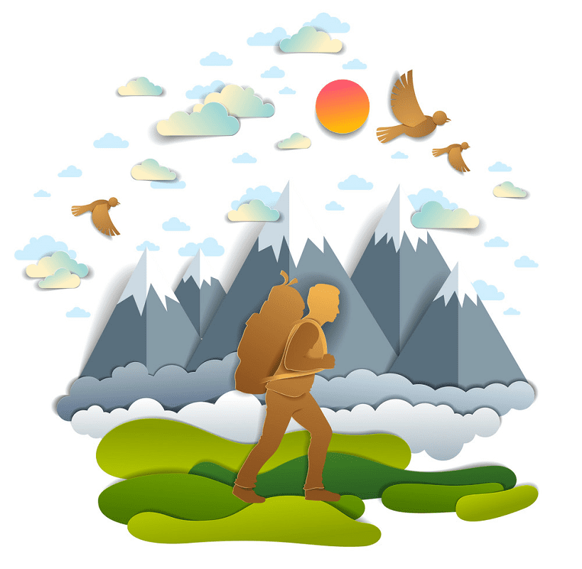 Hiking Clipart For Free