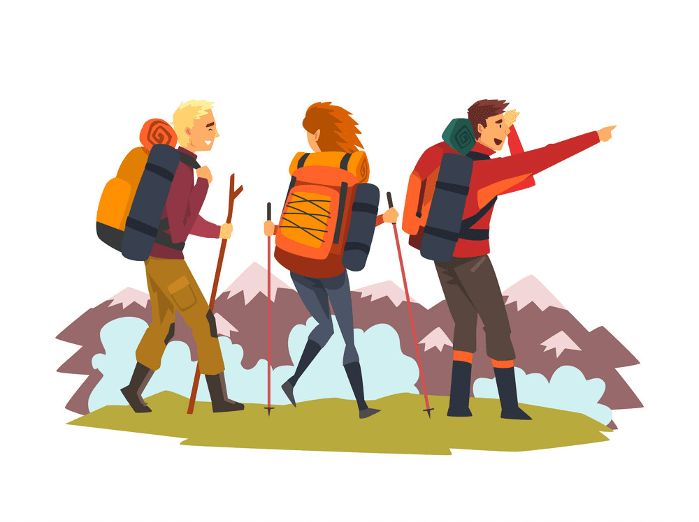 Hiking Clipart Png Images