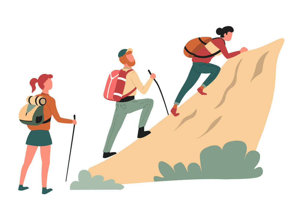 Hiking Clipart Png