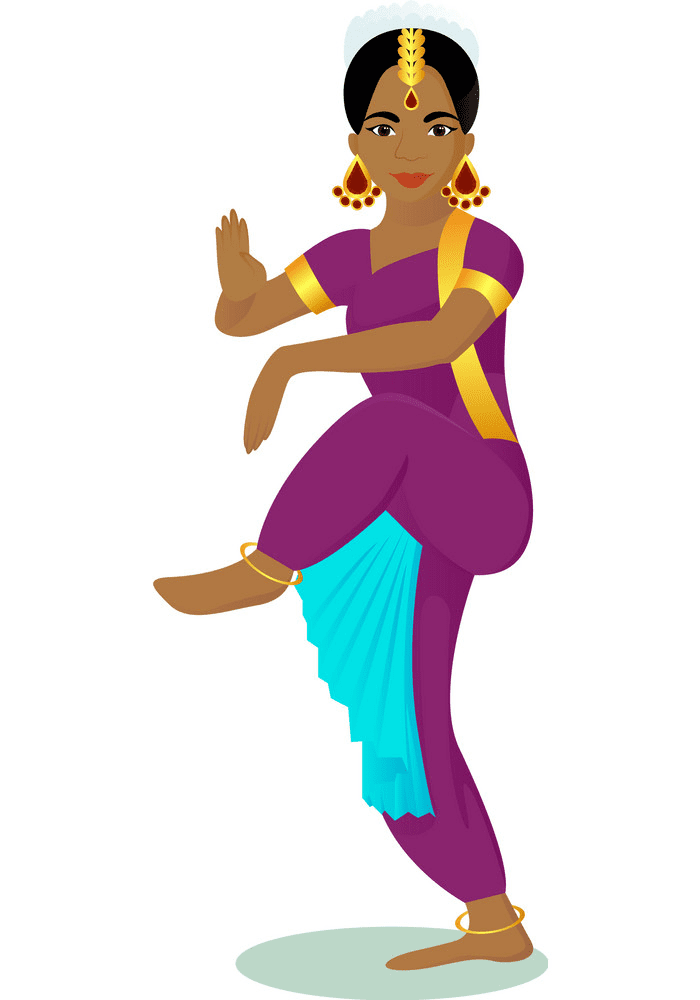 Indian Dance Clipart