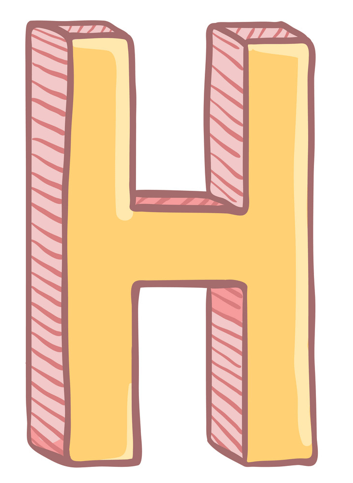 Letter H Clipart For Free