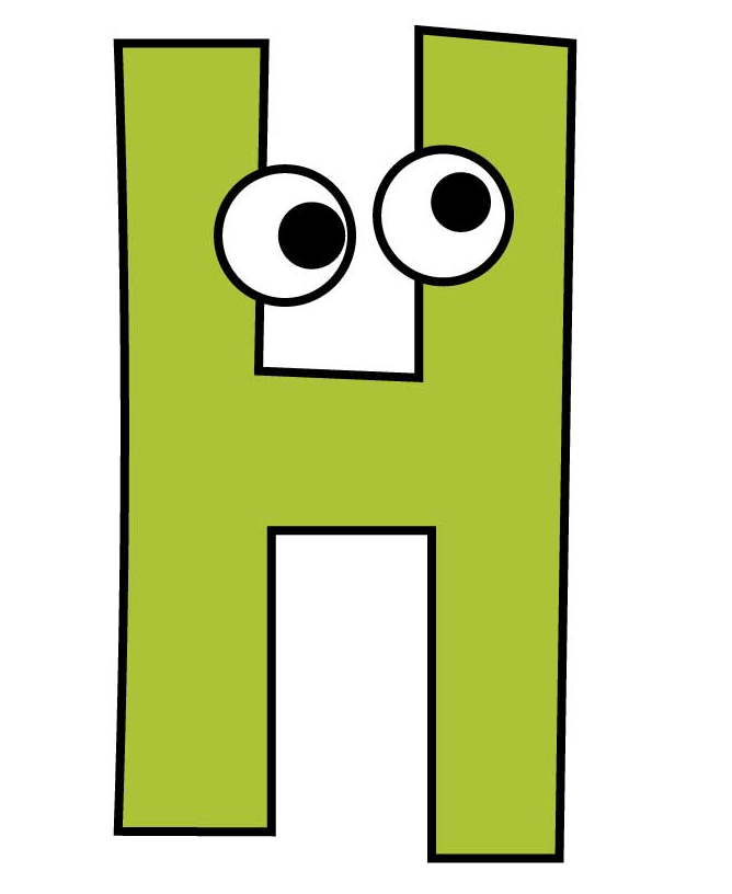 Letter H Clipart Free Image