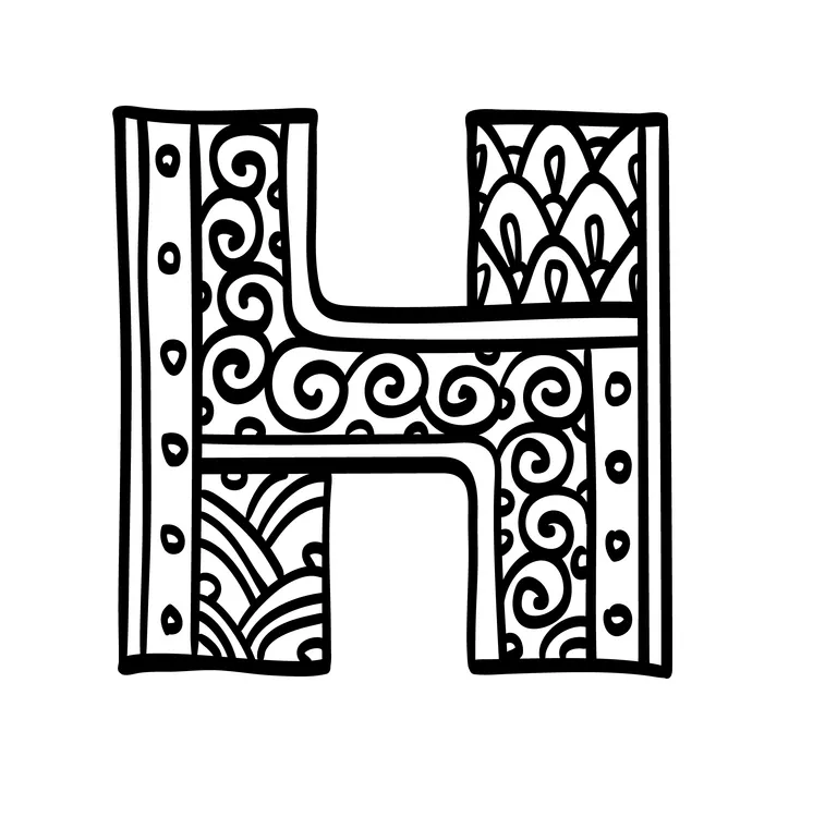Letter H Clipart Free Pictures