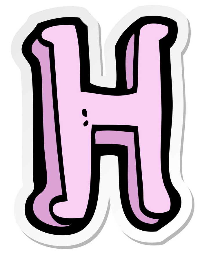 Letter H Clipart Picture