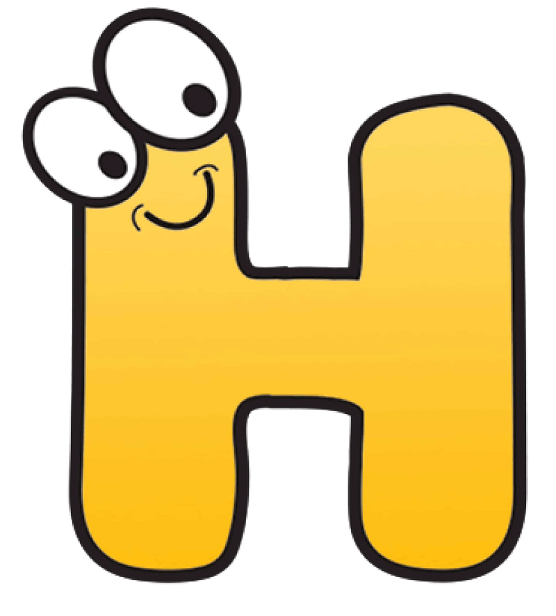 Letter H Clipart Png Pictures