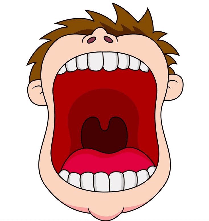 Open Mouth Clipart Free