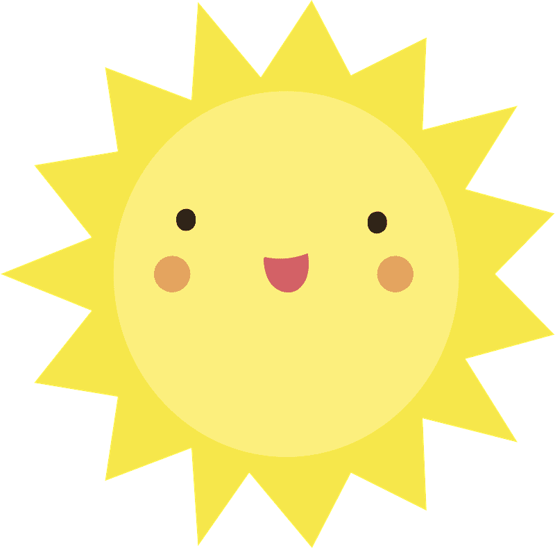 Smiling Sun Clipart Transparent