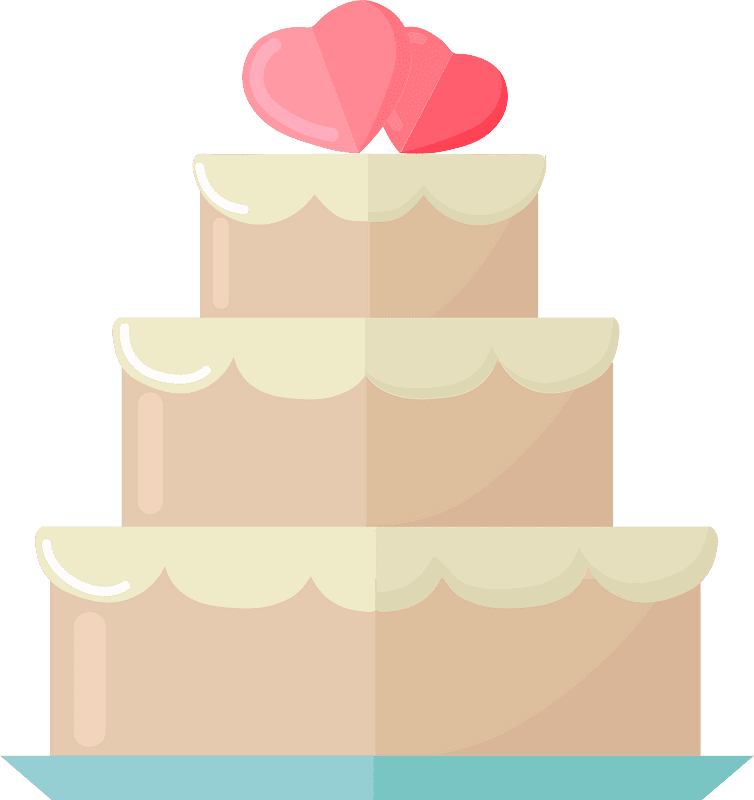 Wedding Cake Clipart Transparent Image