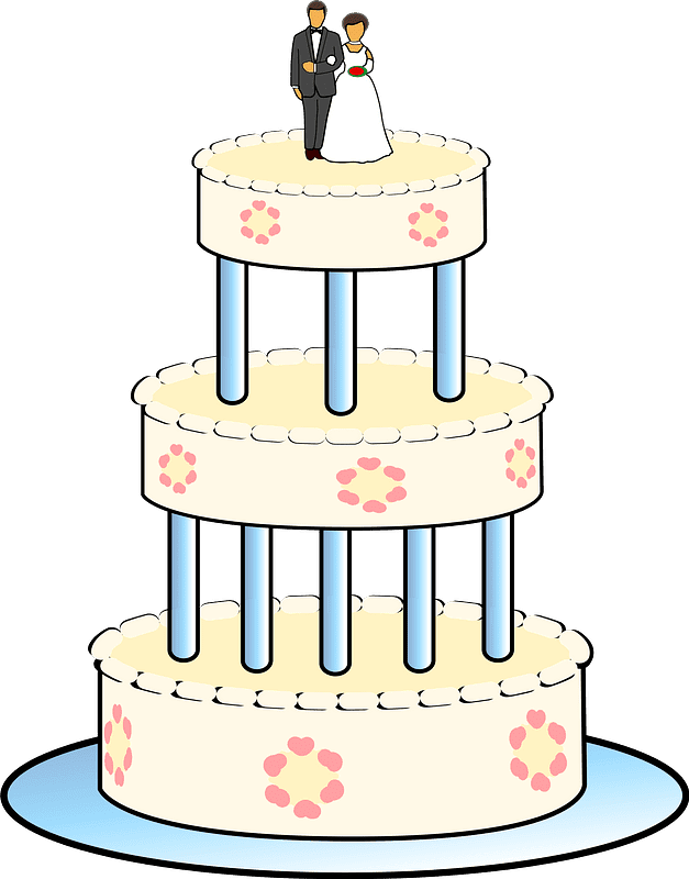 Wedding Cake Clipart Transparent