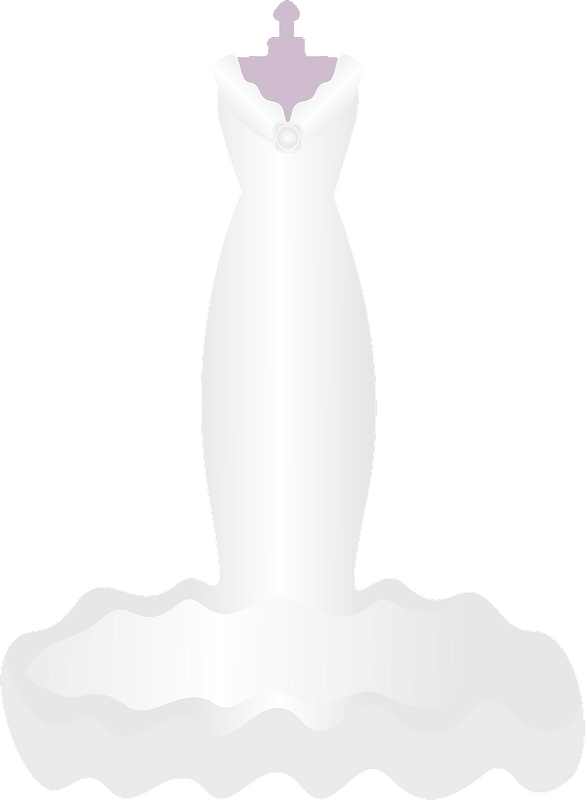 Wedding Dress Clipart Transparent