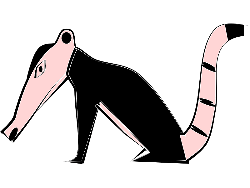 Anteater Clipart Transparent