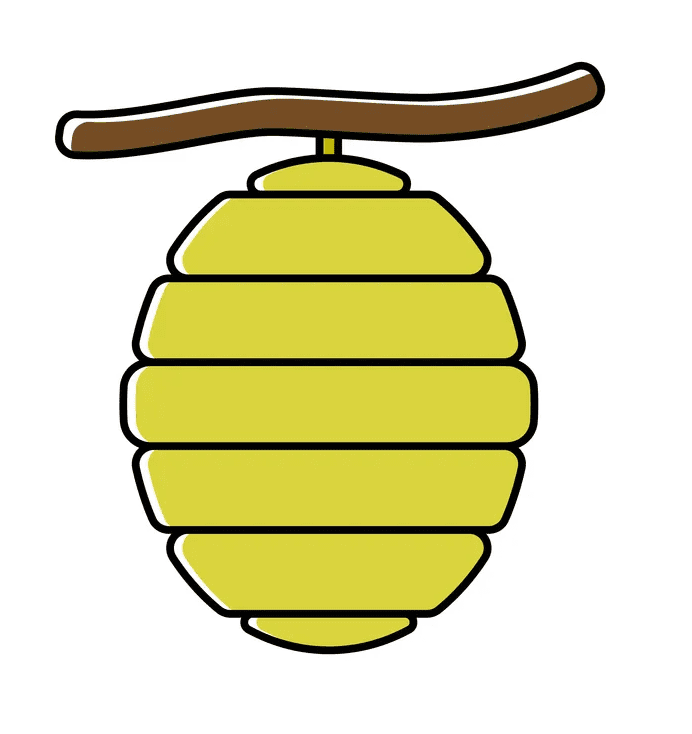 Beehive Clip Art Image