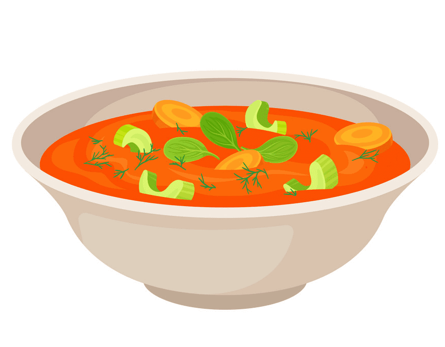 Carrot Soup Clipart Free