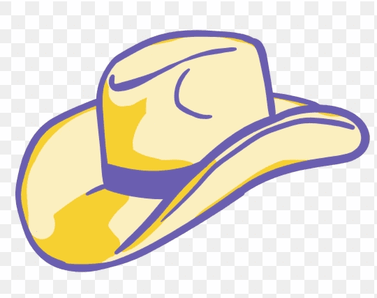 Cartoon Cowboy Hat Clipart