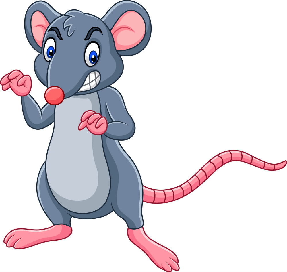 Cartoon Rat Clipart Image