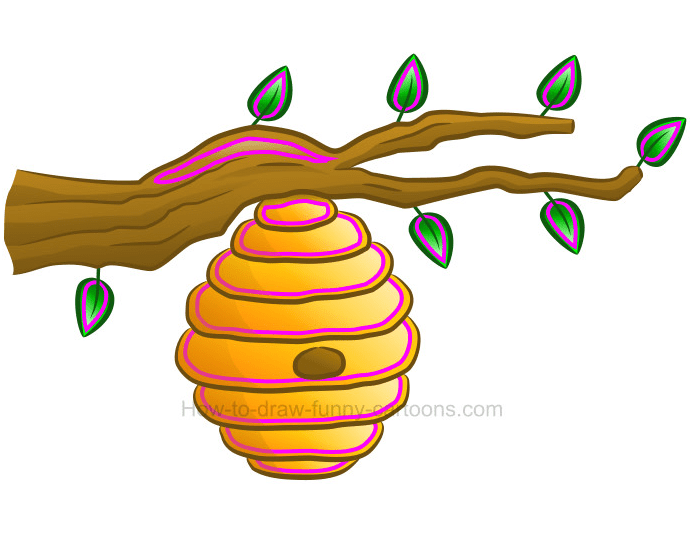 Clipart Beehive Png Image