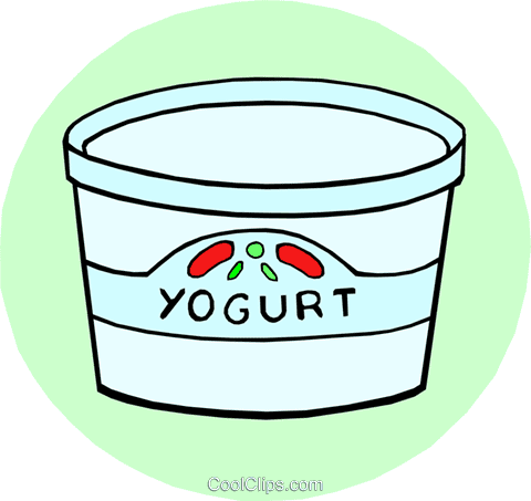 Clipart Yogurt