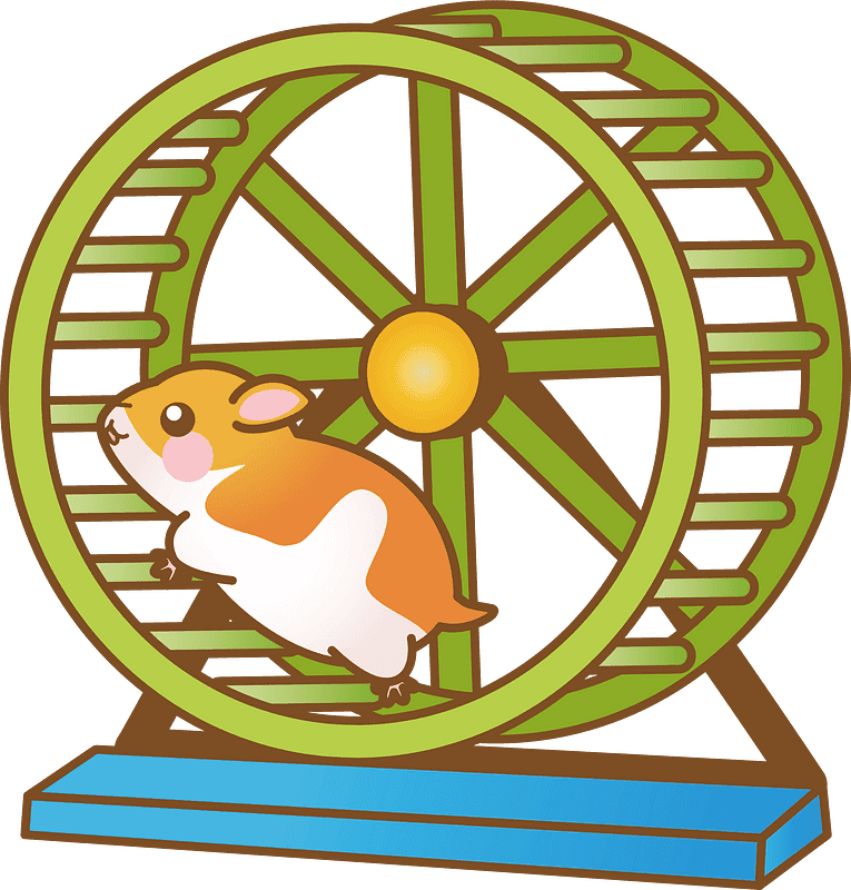 Cute Hamster Clipart Transparent Background