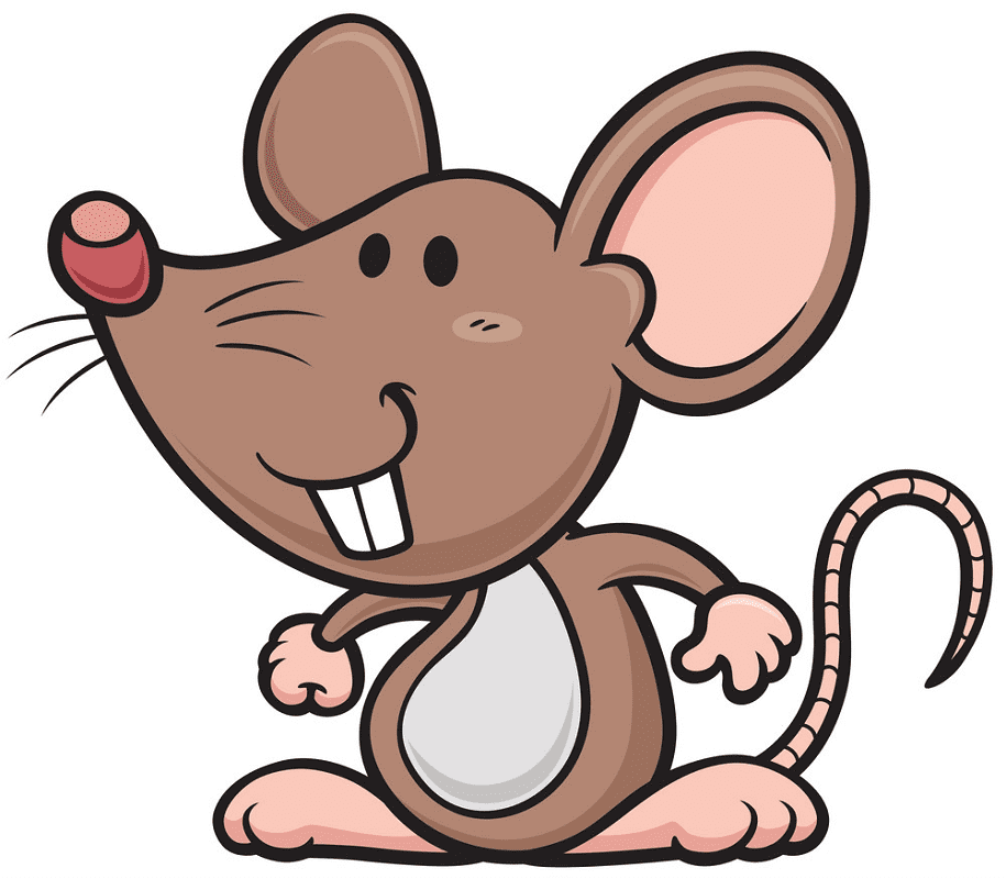 Cute Rat Clipart Image