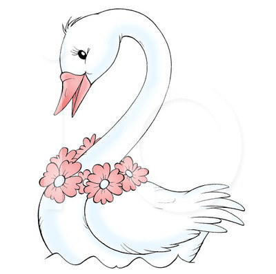 Cute Swan Clipart Free