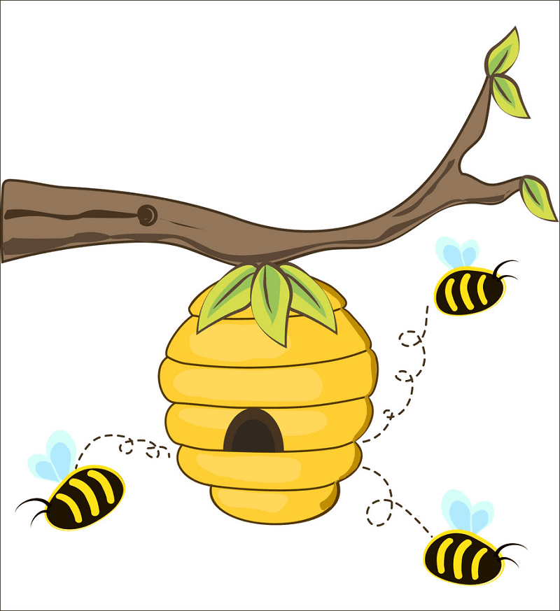 Download Beehive Clipart Png