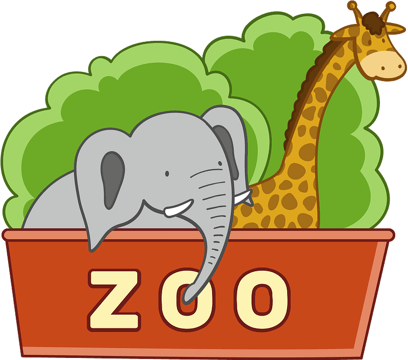 Download Zoo Clipart Transparent Background