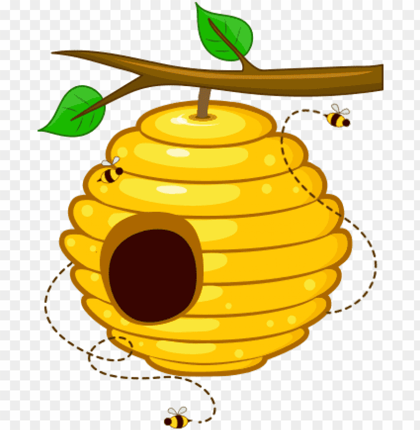 Free Beehive Clipart Picture